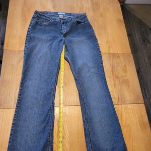 Kim Rogers Blue Straight-Leg Women's Jeans